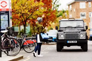 Land Rover Defender a Londra