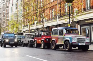 Land Rover Defender a Londra