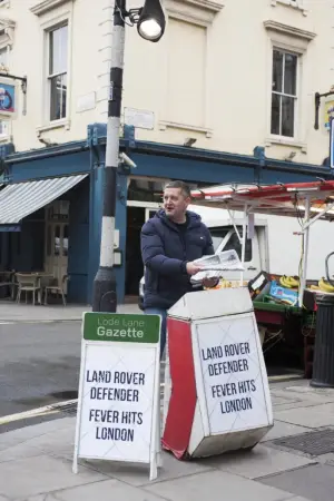 Land Rover Defender a Londra