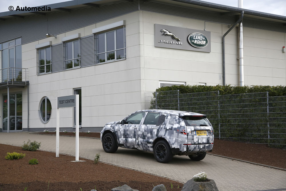Land Rover Discovery Sport - Foto spia 26-05-2014