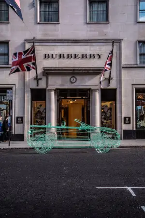 Land Rover Range Rover Evoque Cabrio - Wireframe a Londra