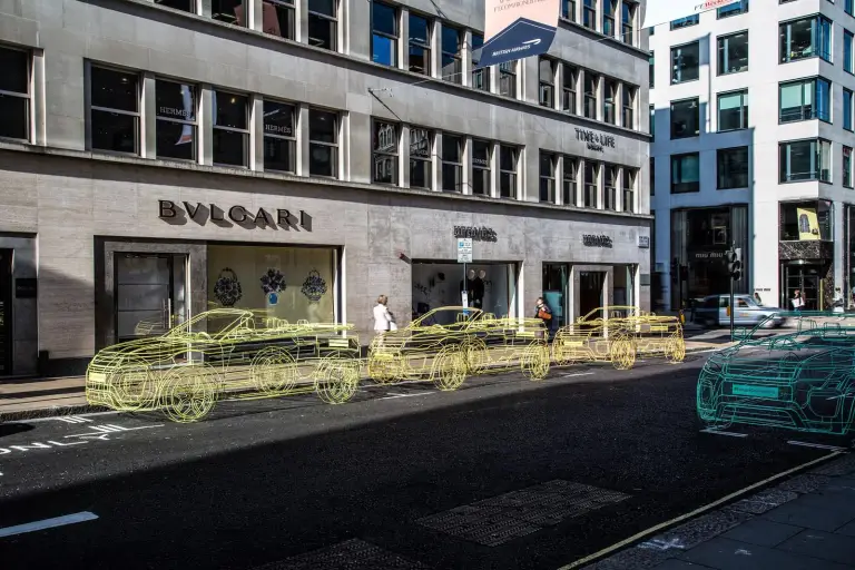 Land Rover Range Rover Evoque Cabrio - Wireframe a Londra - 18