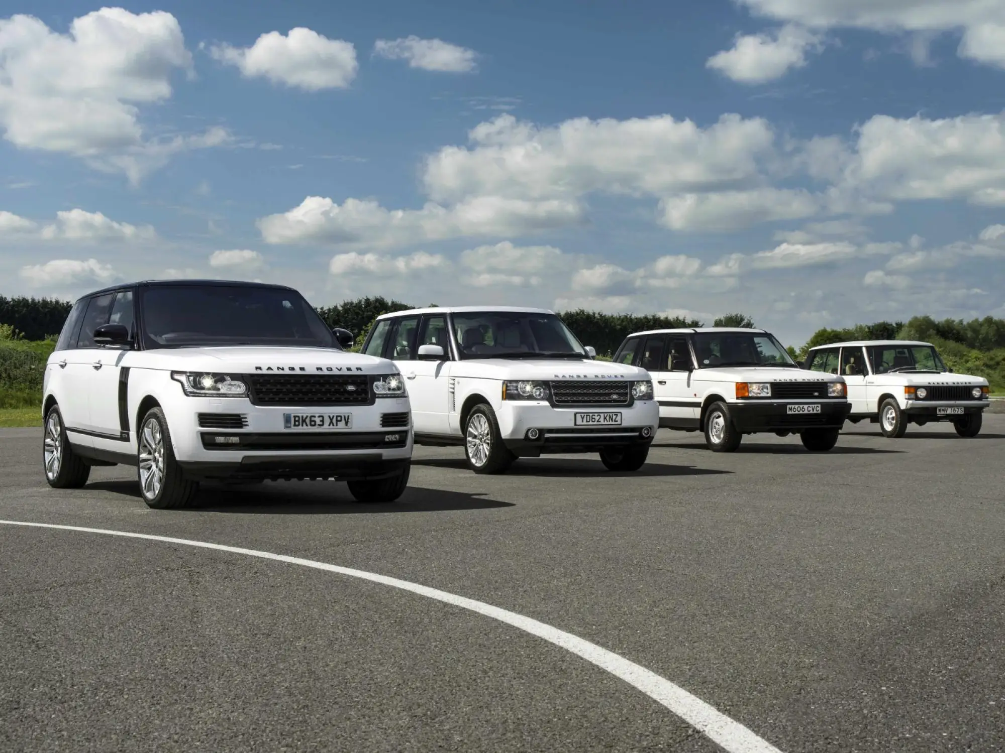 Land Rover Range Rover - Quattro generazioni - 1