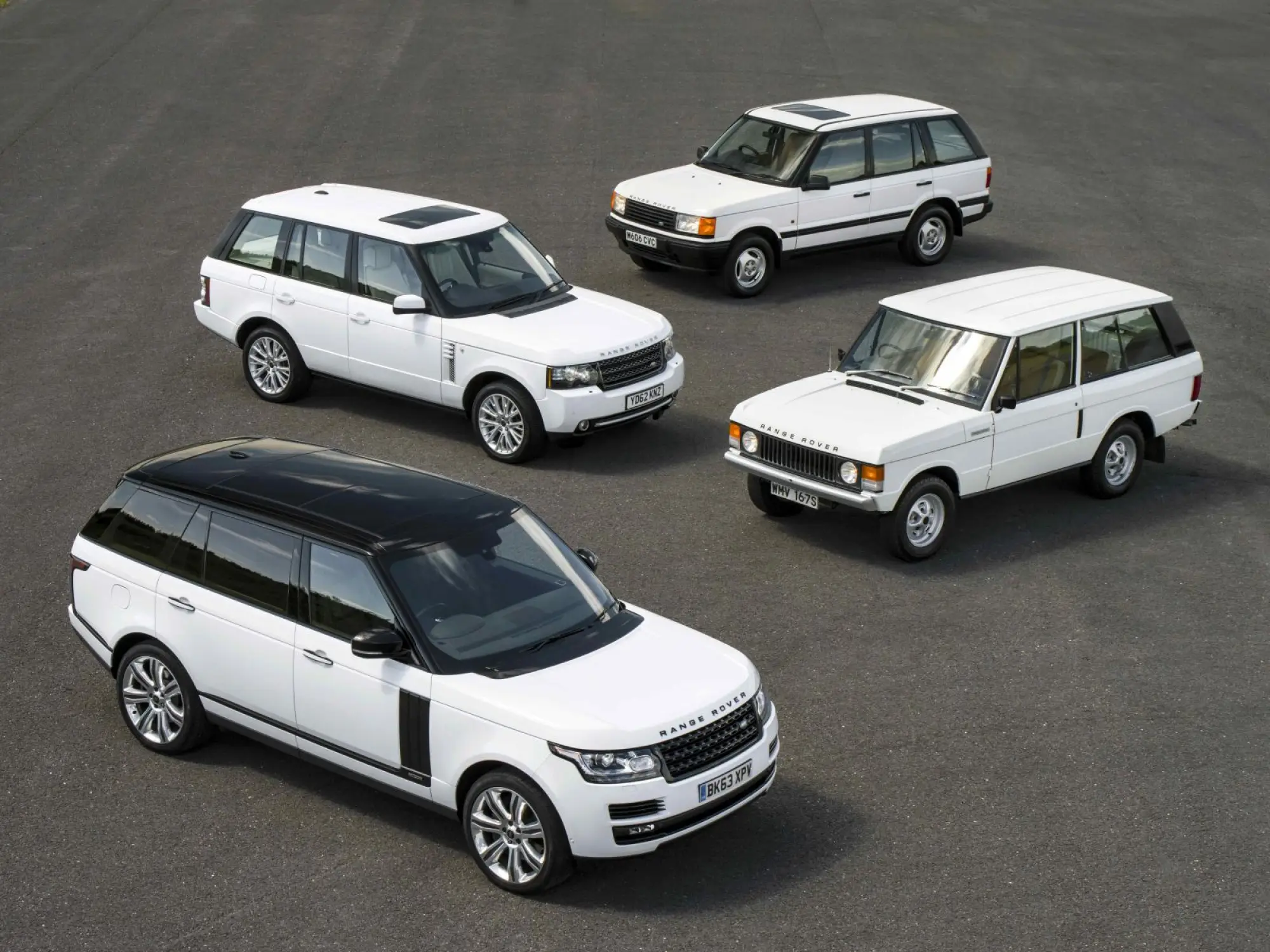 Land Rover Range Rover - Quattro generazioni - 4