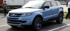 Landwind X7 - (Range Rover Evoque clone) 