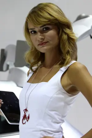 Le ragazze al Salone di Francoforte 2011