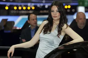 Le ragazze del Salone di Ginevra 2012