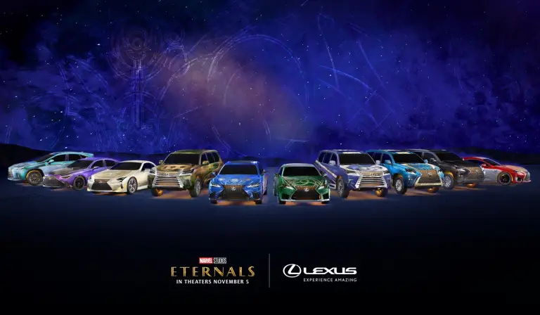 Lexus - Eternals di Marvel Studios - 9