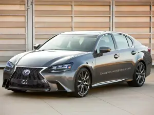 Lexus GS 2016 rendering