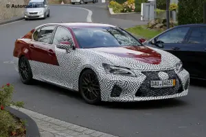 Lexus GS F - foto spia (settembre 2014)