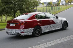 Lexus GS F - foto spia (settembre 2014)