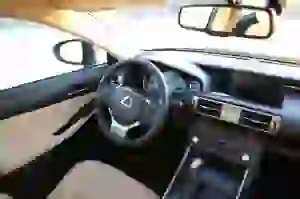 Lexus IS 300H Prova su strada 2016 - 72