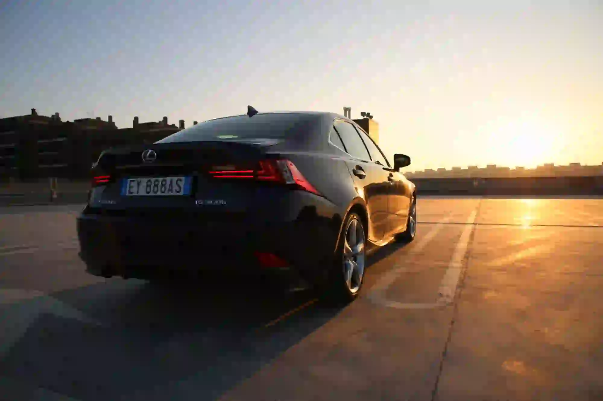 Lexus IS 300H Prova su strada 2016 - 86
