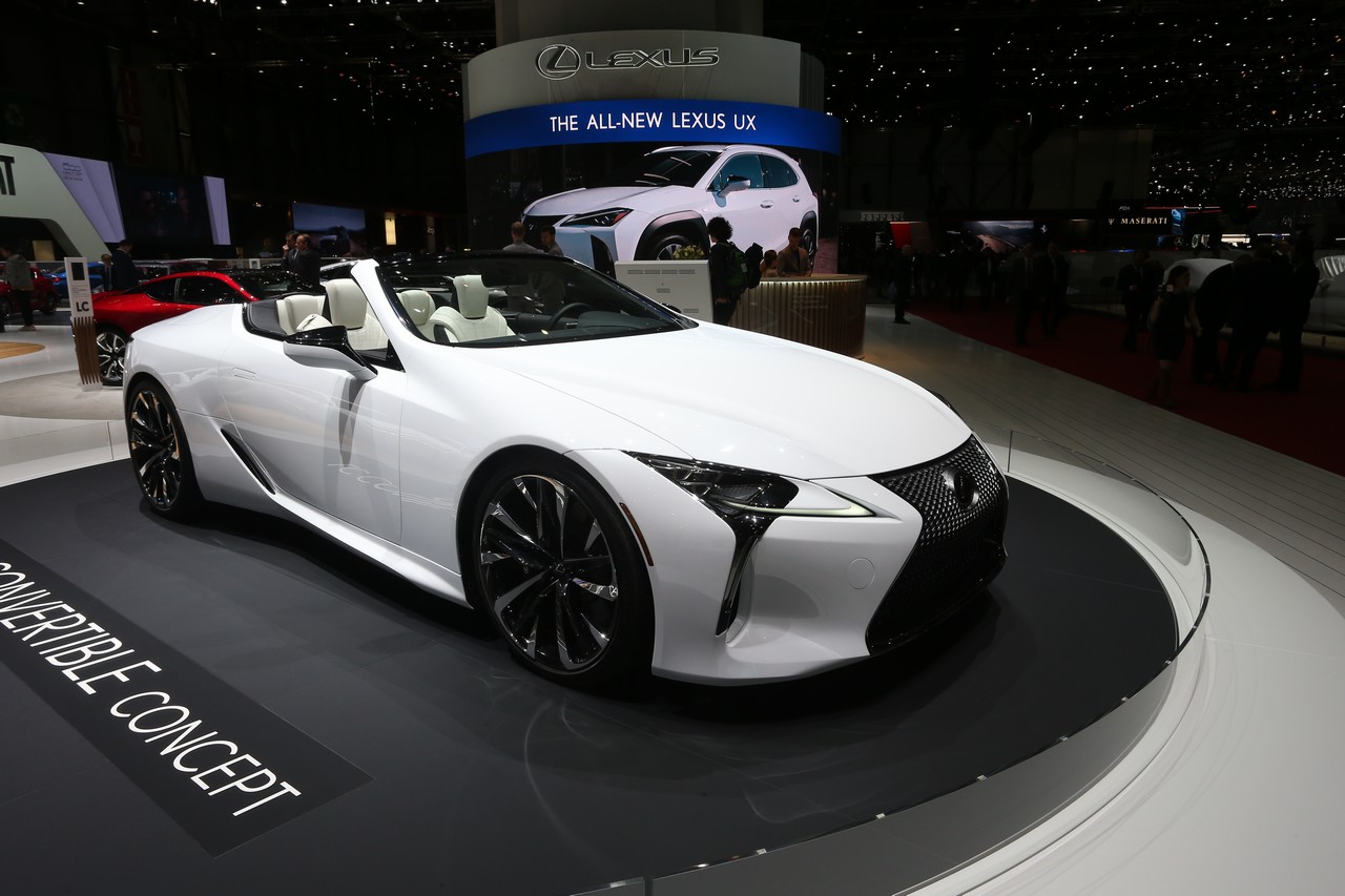 Lexus LC Convertible - Salone di Ginevra 2019