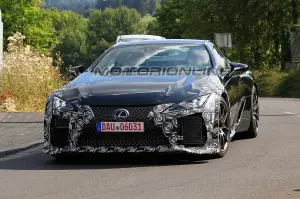 Lexus LC-F foto spia 24 luglio 2018