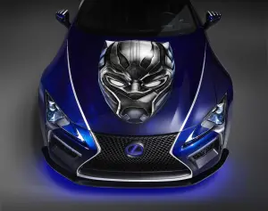 Lexus LC Inspiration Series e Black Panther Inspired LC