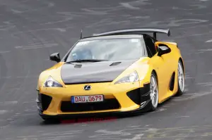 Lexus LF-A Nurburgring Edition incidente - 3