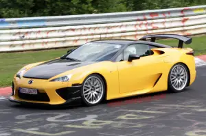 Lexus LF-A Nurburgring Edition incidente - 6