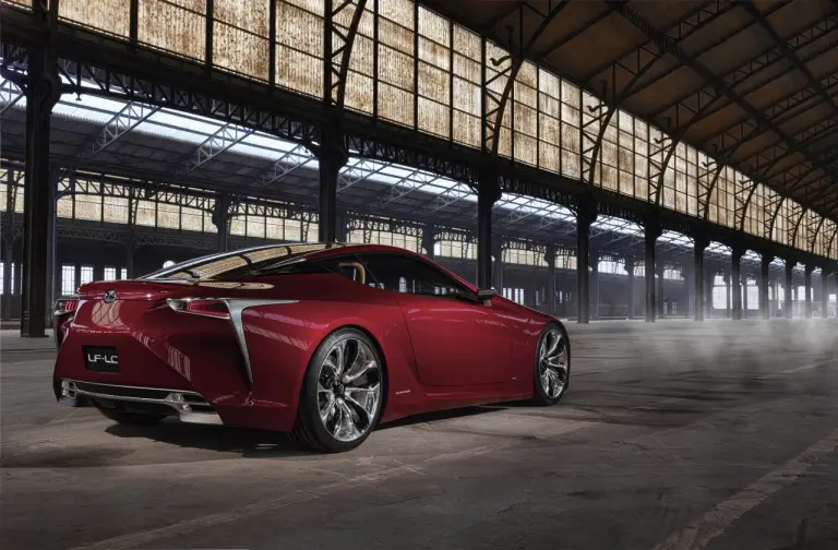 Lexus LF-LC Concept nuove immagini - 20