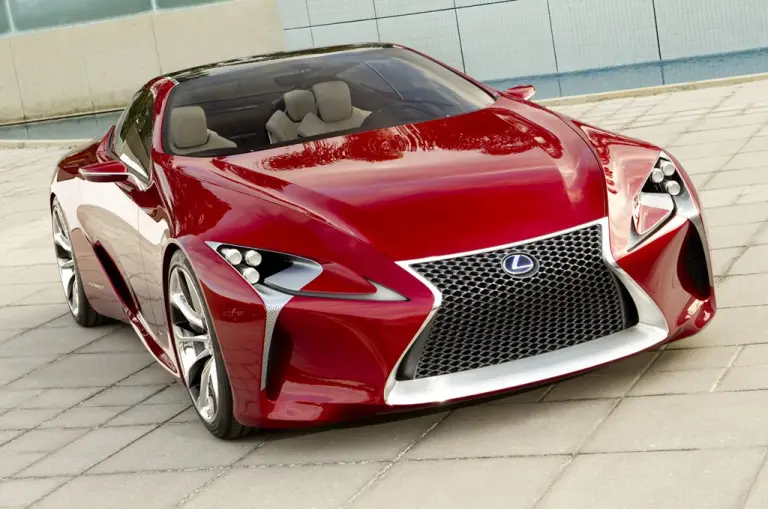 Lexus LF-LC Concept nuove immagini - 21