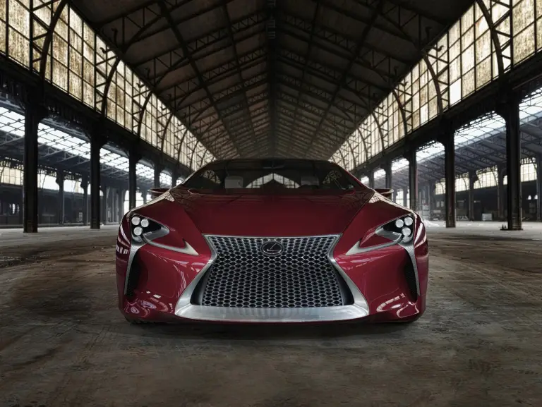 Lexus LF-LC Concept nuove immagini - 23
