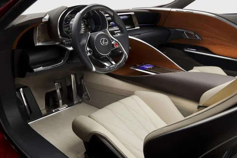 Lexus LF-LC Concept nuove immagini - 25