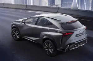 Lexus LF-NX Concept - Nuove immagini ufficiali