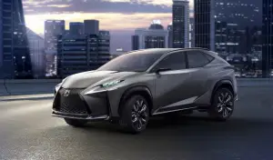 Lexus LF-NX Concept - Nuove immagini ufficiali