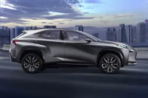 Lexus LF-NX Concept - Nuove immagini ufficiali
