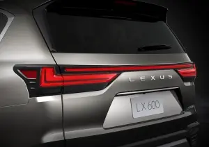 Lexus LX 600 2022 - Foto ufficiali