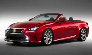 Lexus RC Cabrio rendering