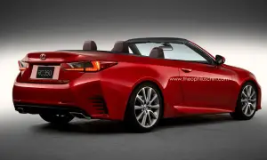 Lexus RC Cabrio rendering