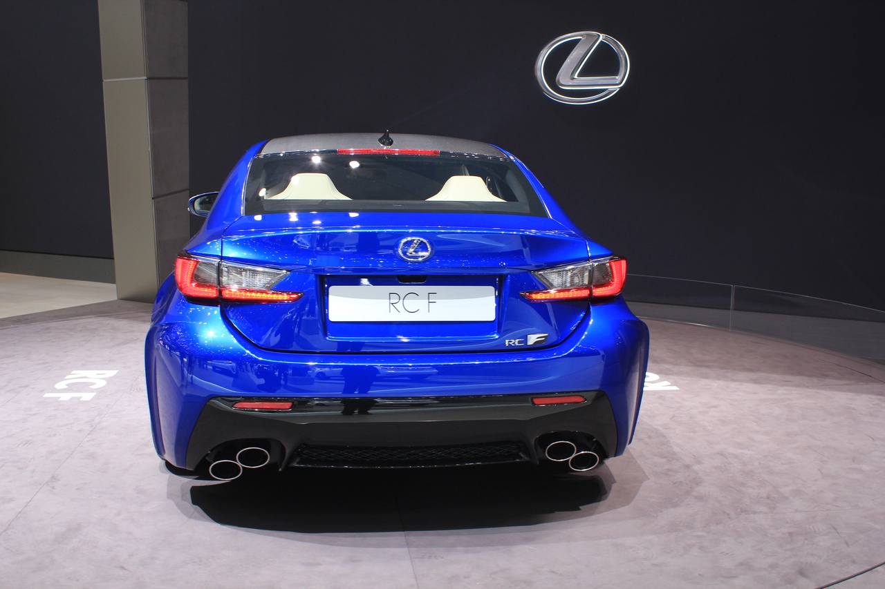 Lexus RC F Foto Live - Salone di Ginevra 2014