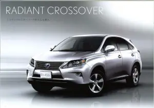 Lexus RX restyling - prime immagini