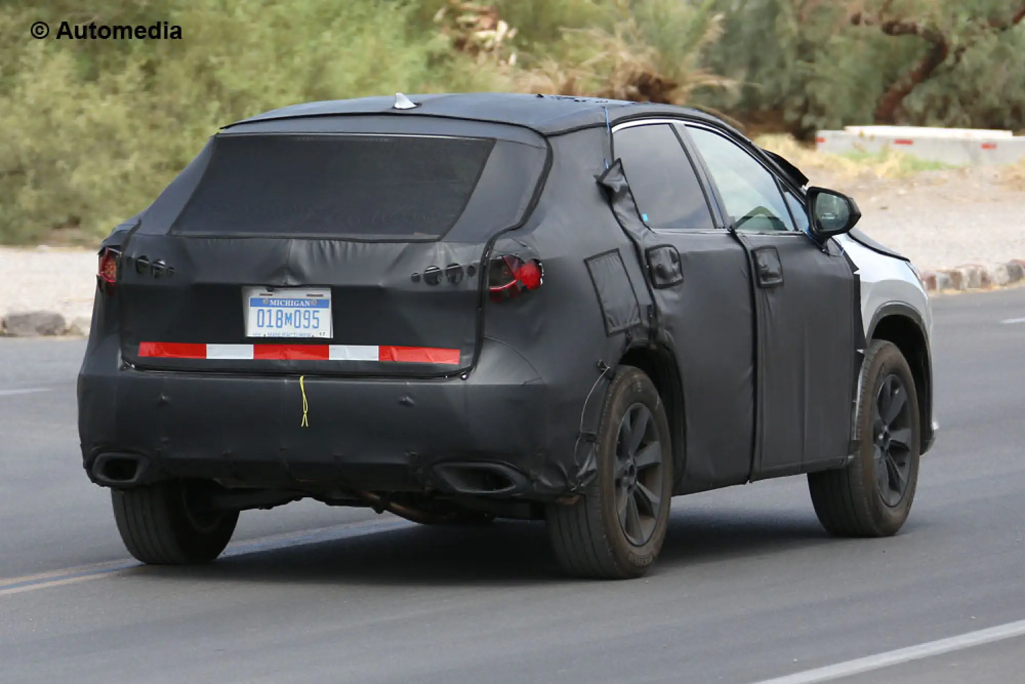 Lexus TX - foto spia (agosto 2015) - 8