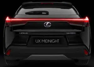 Lexus UX Hybrid Midnight Edition - Foto ufficiali