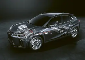 Lexus UX Hybrid - nuove foto - 145
