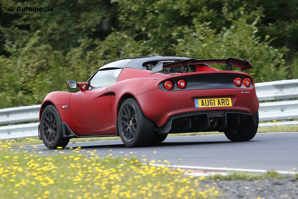 Lotus Elise S Cup R - foto spia