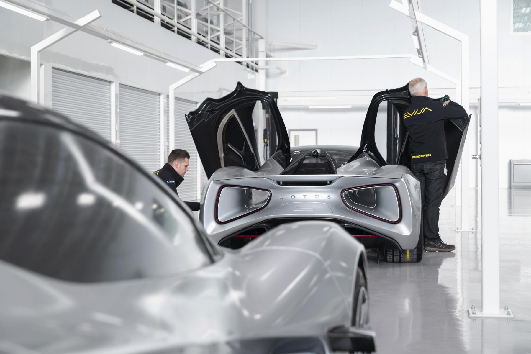 Lotus Evija - Produzione 