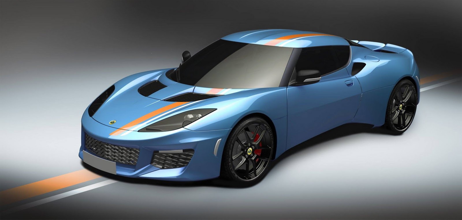 Lotus Evora 400 Blue & Orange Edition