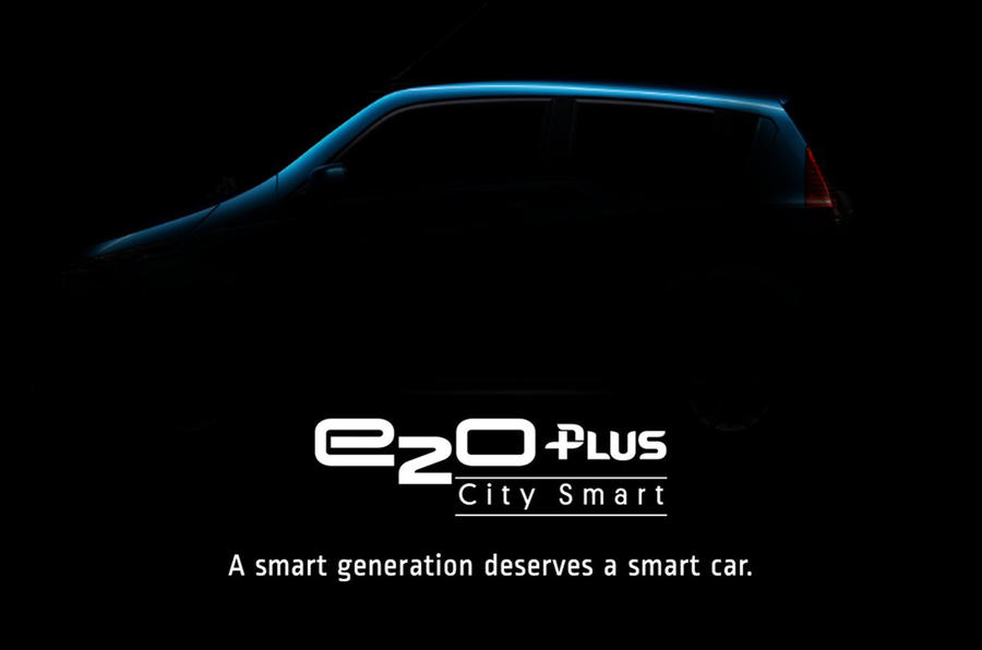 Mahindra e20 Plus (foto teaser)