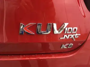 Mahindra KUV100 test drive Lainate - 18