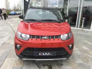 Mahindra KUV100 test drive Lainate