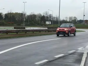 Mahindra KUV100 test drive Lainate