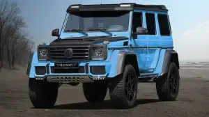 Mansory Mercedes G500 4x4 Bright Blue