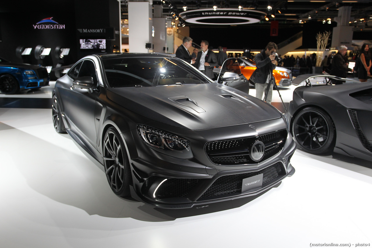 Mansory S63 Coupe Black Edition - Salone di Francoforte 2015