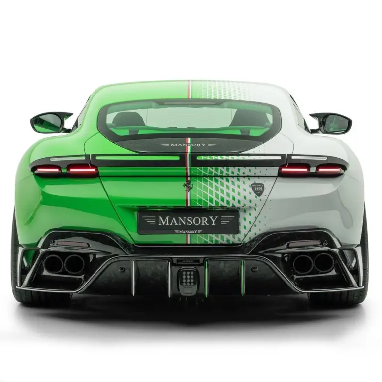 Mansory Tempesta Verde Ferrari Roma - Foto - 4