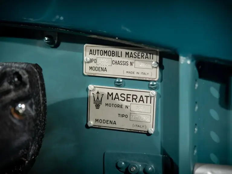 Maserati A6G-54 2000 Spyder 1955 asta - Foto - 5