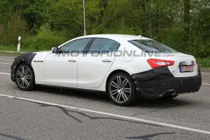 Maserati Ghibli facelift foto spia 18 aprile 2017