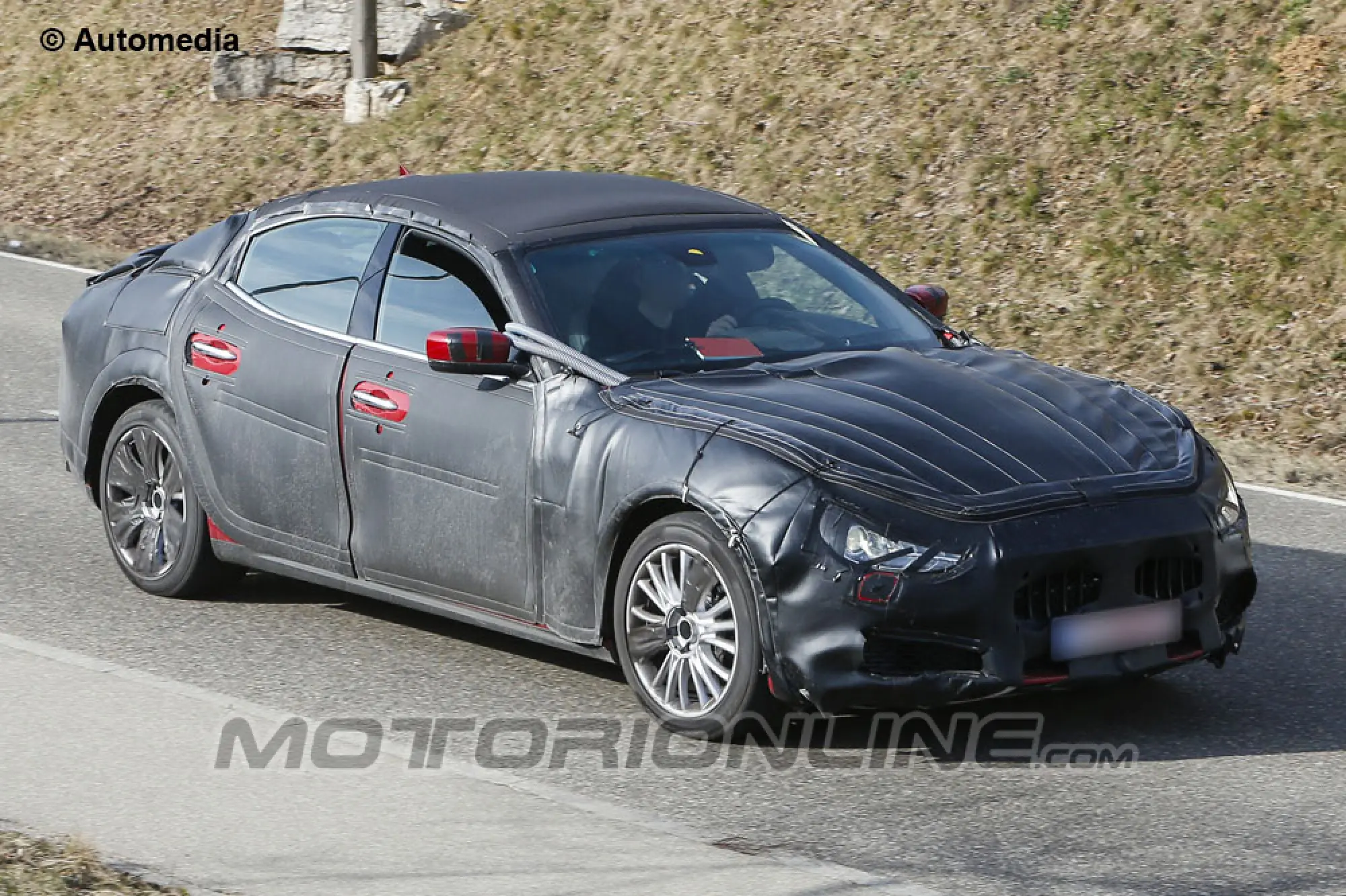 Maserati Ghibli - Foto spia 13-03-2013 - 2